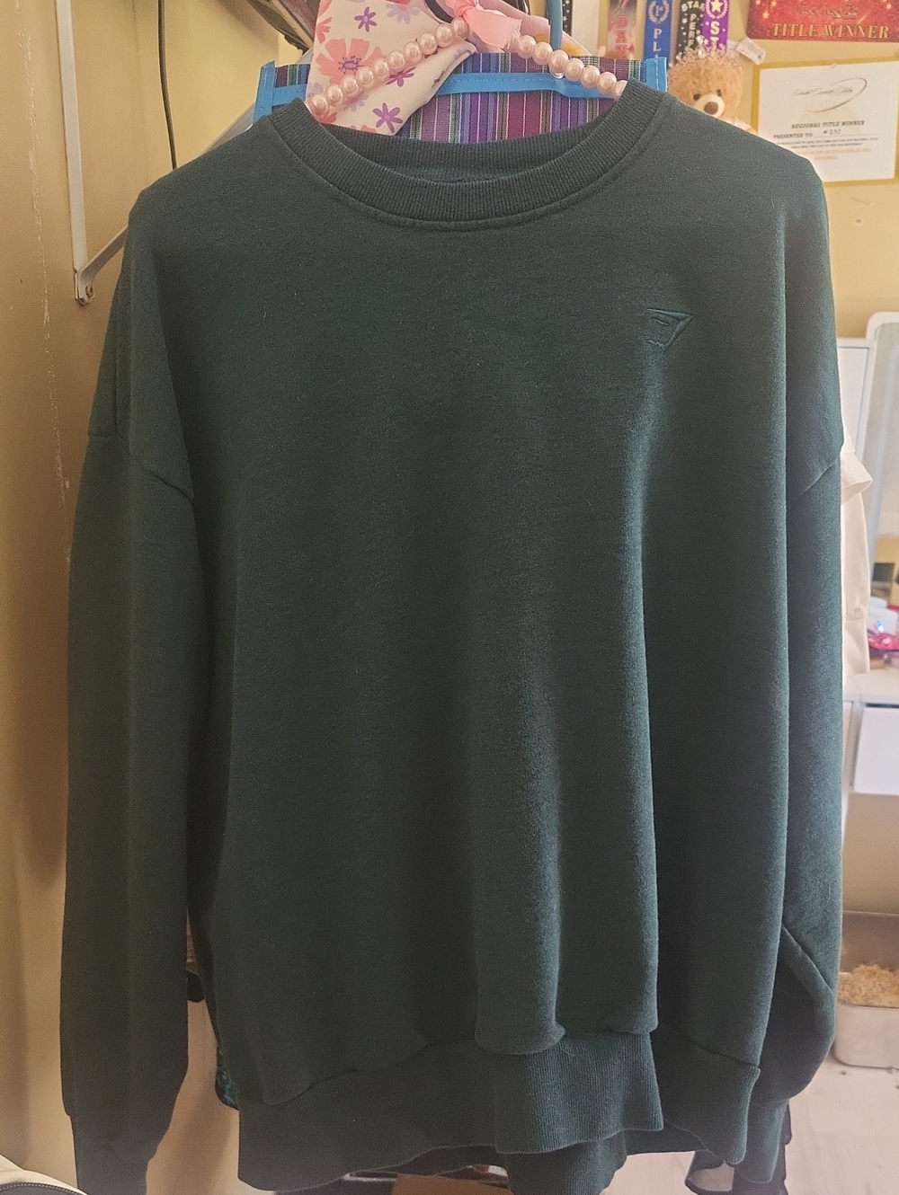 Gymshark Crewneck Sweatshirt - Forest Green